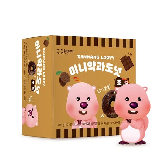 미니 약과도넛 초코 400g 20개입 1개
