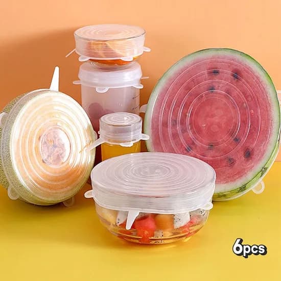 실리콘 다용도 뚜껑, 6P, 1개