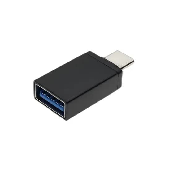 C타입 OTG 젠더 USB3.0 메탈, 블랙, 3cm, 10개
