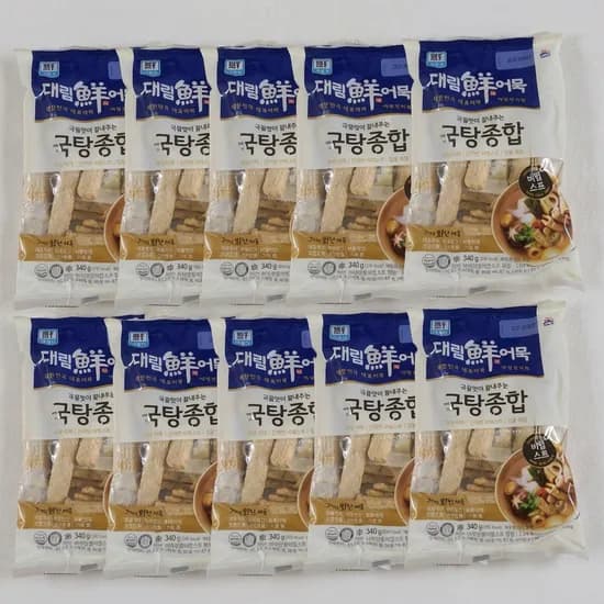 사조 대림어묵 국탕종합 340g 10개