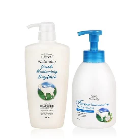 레이비 산양유 바디워시 500ml 외 산양유 폼 바디워시 750ml 1개