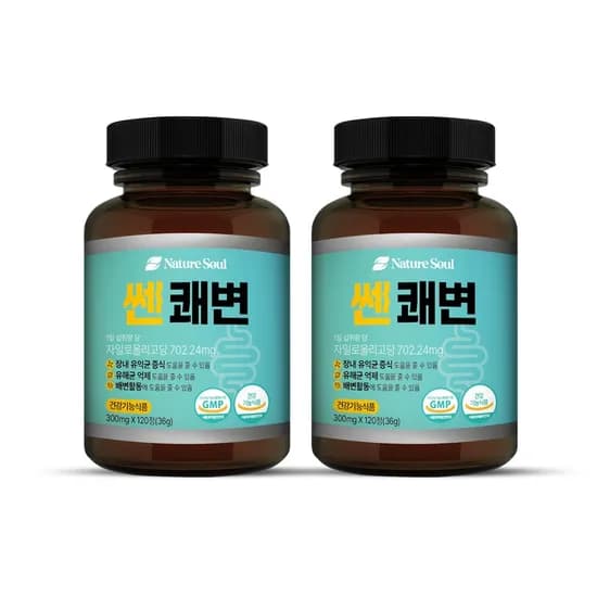 네이처소울 쎈쾌변 120정 2개
