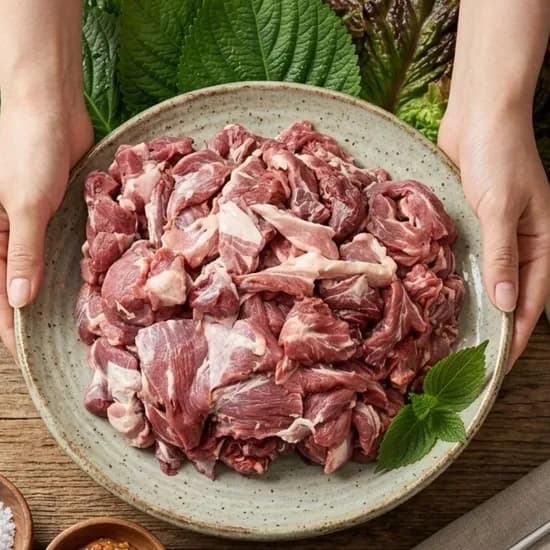 푸드워치 한돈 뒷고기 500g 6팩