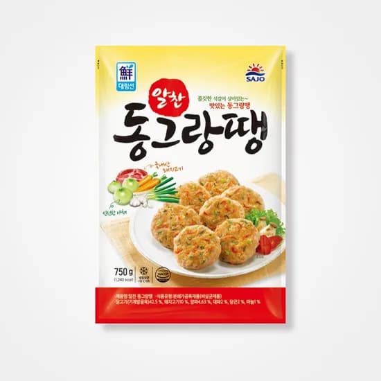 대림 알찬 동그랑땡 750g 3개