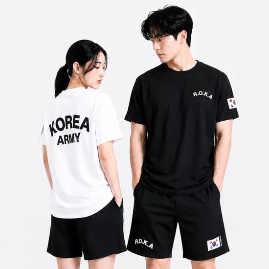리크 로카 남여공용 에어쿨 반팔 상하의 세트, 블랙+블랙, 100, 1세트