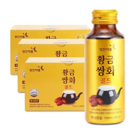 영진약품 황금쌍화골드 100ml 30개