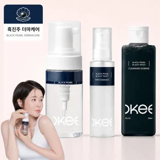 오키뷰티 흑진주 흑효모 스킨 에센스 세트, 110ml, 1개 + 클렌징 에센스, 150ml, 1개 + 미스트 에센스, 80ml, 1개