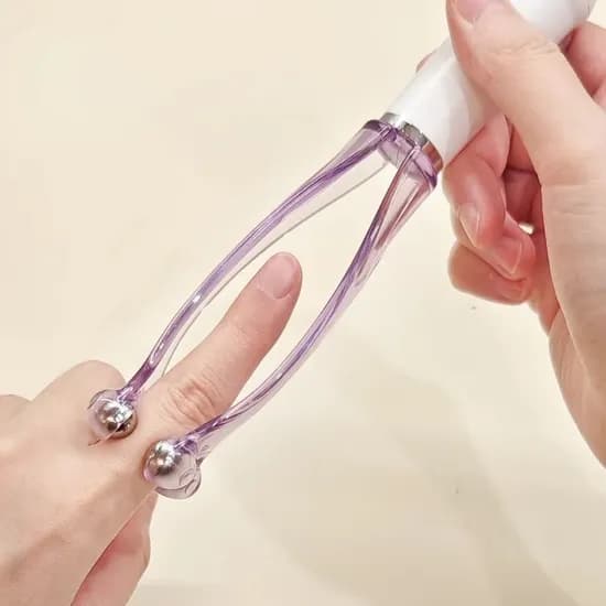 오월 손가락 마사지 롤러 퍼플 1개
