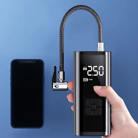 휴대용 공기펌프 PR-375, 블랙, 1개