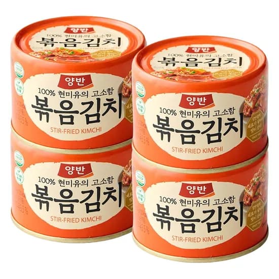동원 양반 볶음김치 160g 4개