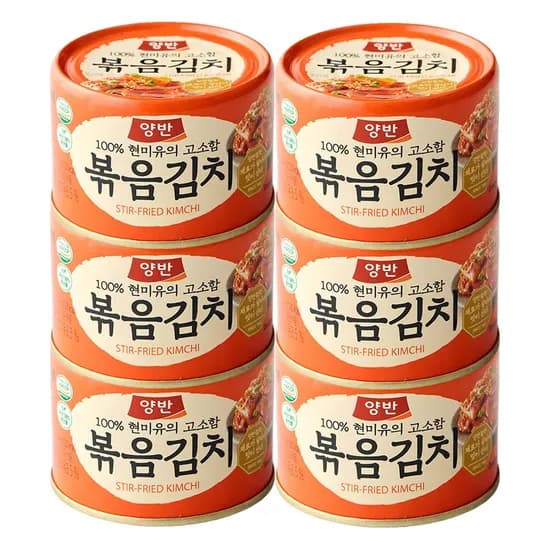 동원 양반 볶음김치 160g 6개