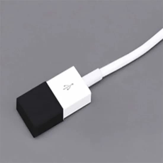 모어픽 USB 단자 보호캡 블랙 1개