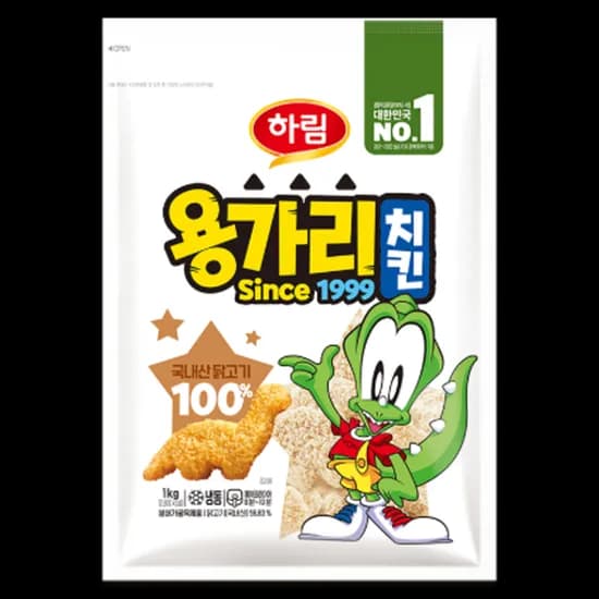 하림 용가리치킨 1kg 1개