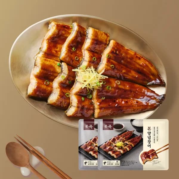 본죽 본 양념장어 452g 4개입 2팩