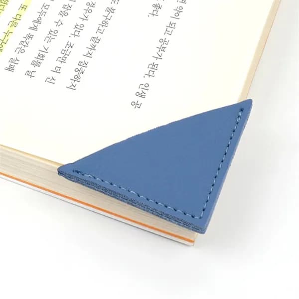 PU 모서리 고정식 책갈피 북마크 하트 핑크 1개 3,500원