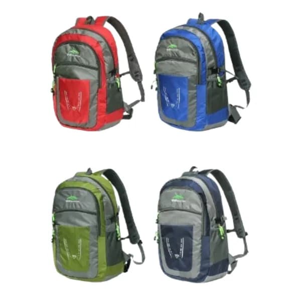 블루마운트 하이킹 백팩 J06 남성용 레드 30L 1개