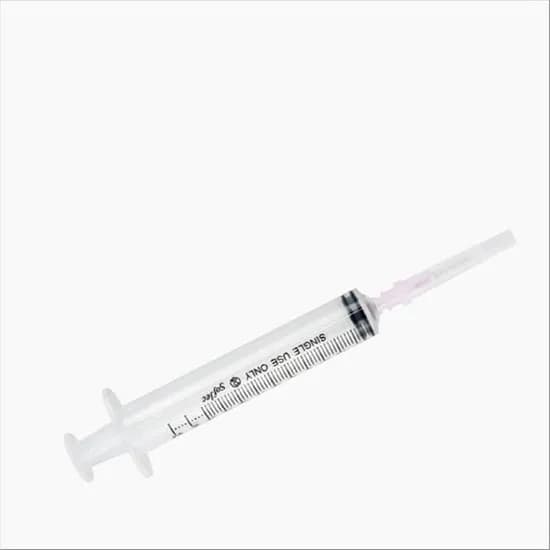 Coms 플라스틱 주사기 LV2860, 12ml, 1개