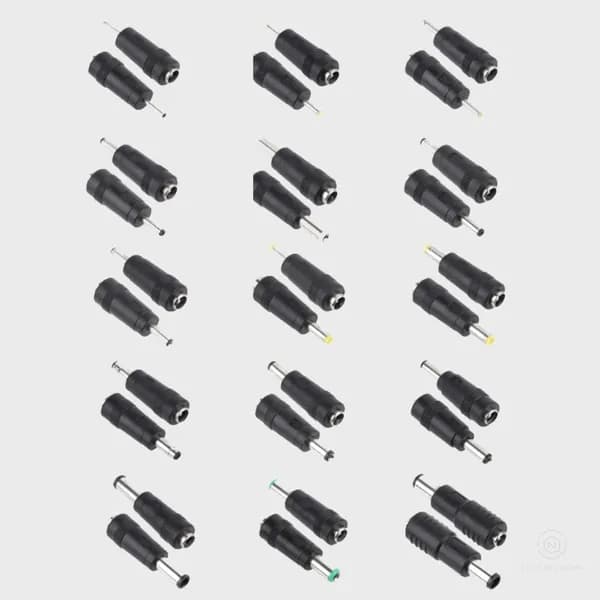 5.5x2.1 DC 전원코드 아답터 변환잭 5.5x2.5mm DC5525 1mm 1개
