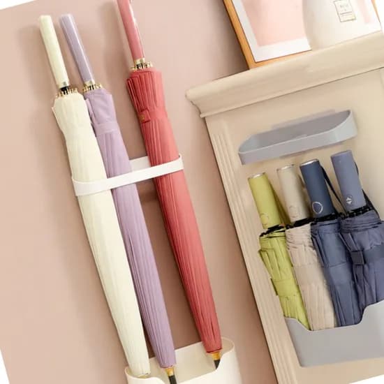 RizPick 부착형 우산꽂이 그레이 1개