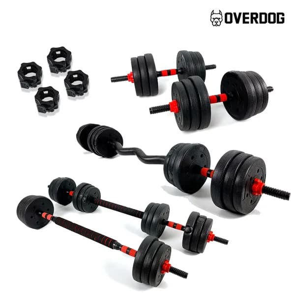 오버독 덤벨세트 EZ바 세트 20kg 1세트 46,500원