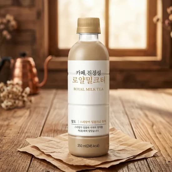 카페 진정성 로얄 밀크티 350ml 12개