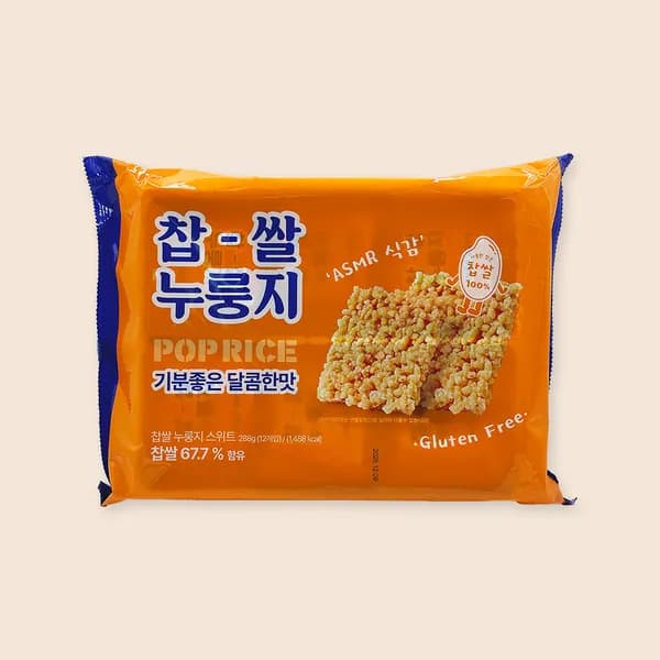 찹쌀 누룽지 스위트 24g 12봉