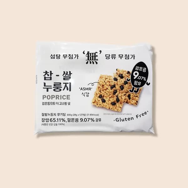 찹쌀누룽지과자 무가당 고소한맛 24g 36봉