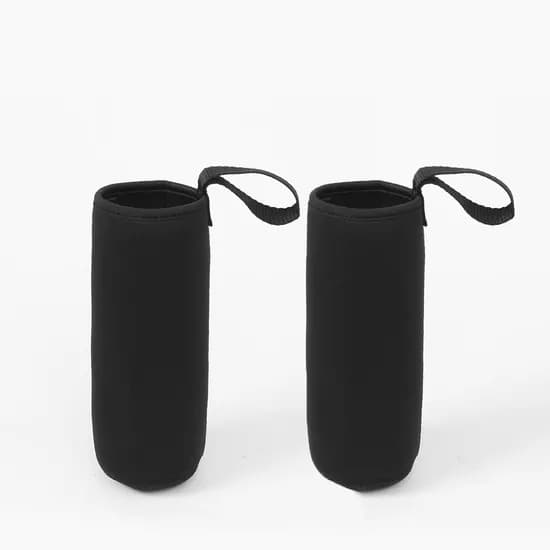 PL 라이프 네오프렌 물병 파우치, 블랙, 550ml, 2P세트, 1개