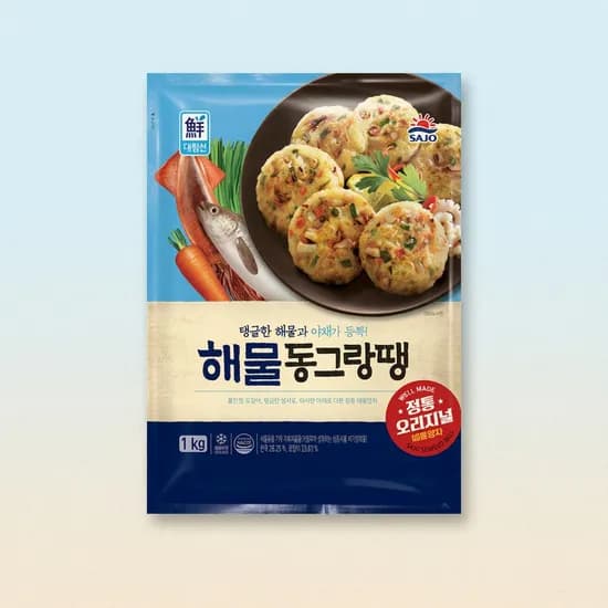 대림선 해물동그랑땡 1kg 3개