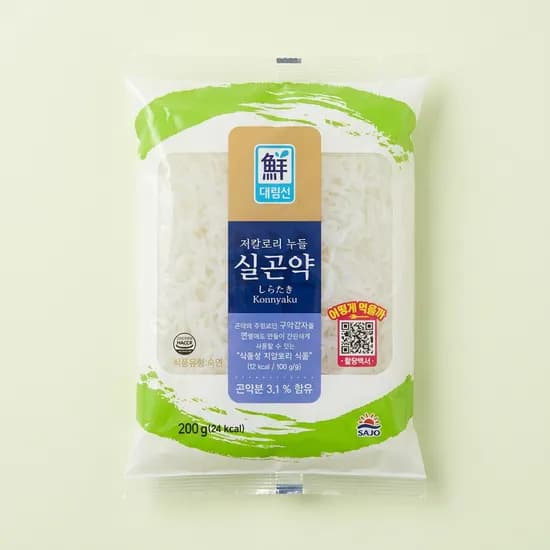 사조대림 저칼로리 누들 실곤약 200g 20개