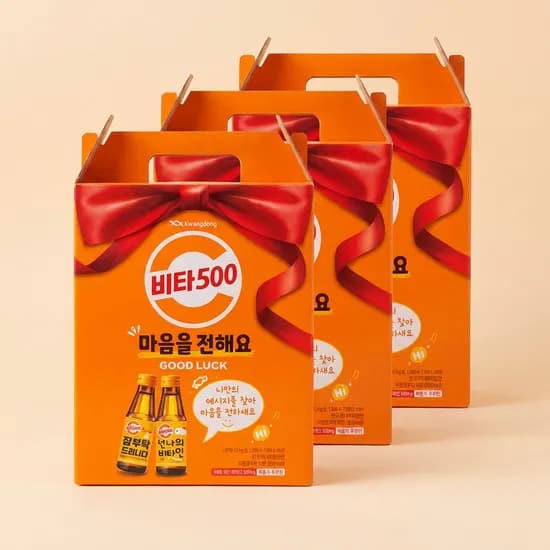 광동제약 비타500 케이스포장 선물세트 100ml 60개 1세트 38,500원