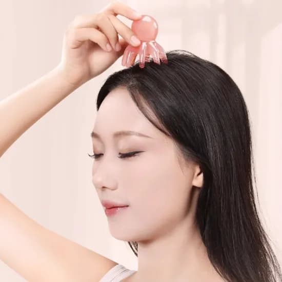 문어 괄사 두피 마사지기 3개