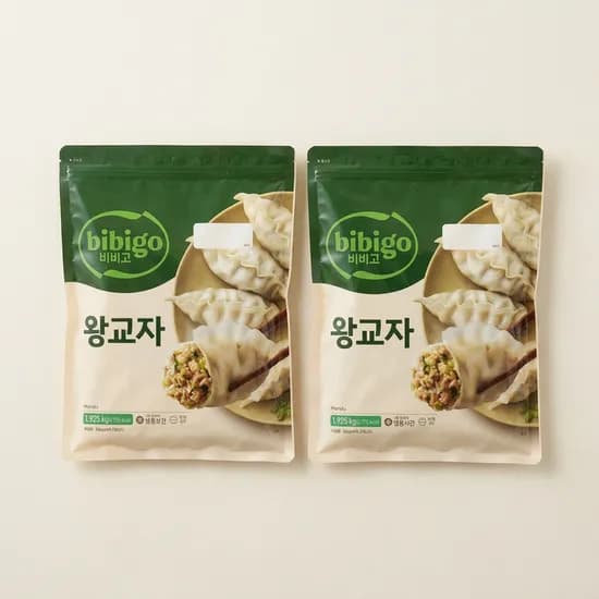 CJ제일제당 비비고 왕교자 1.925kg 2개