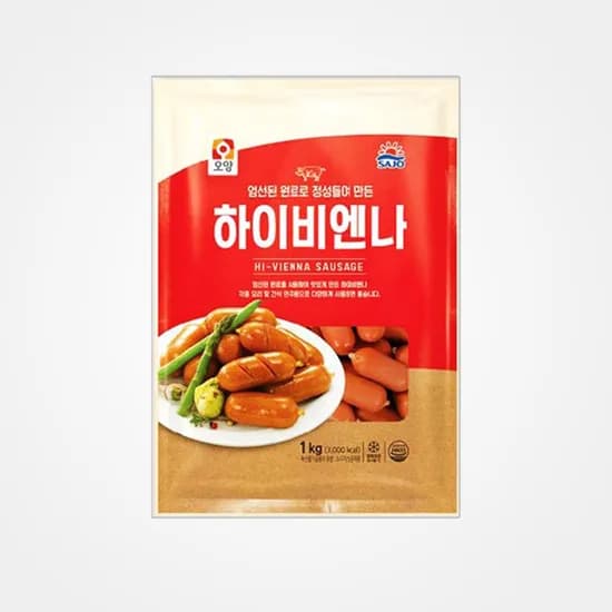 오양 하이비엔나 1kg 1개 8,200원