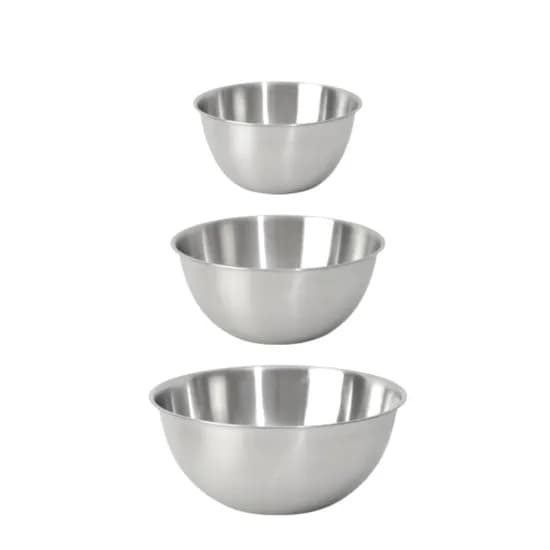 랑펠로 스텐 믹싱볼 3종, 실버, 16cm, 1개 + 20cm, 1개 + 24cm, 1개, 1세트