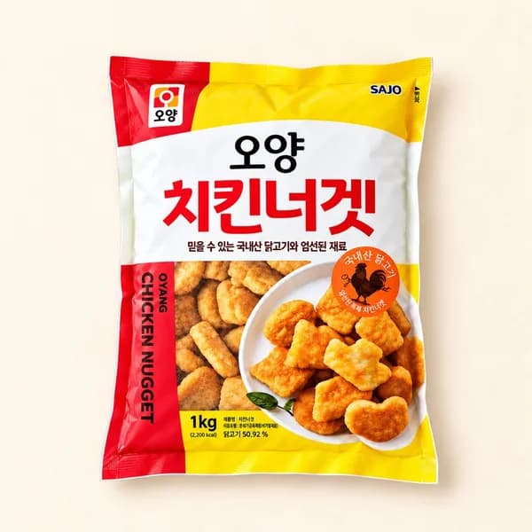오양 치킨너겟 1kg 2개