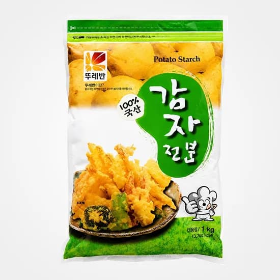 뚜레반 국내산 감자전분가루 1kg 1개