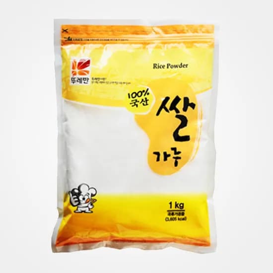 뚜레반 국내산 쌀가루 1kg 1개