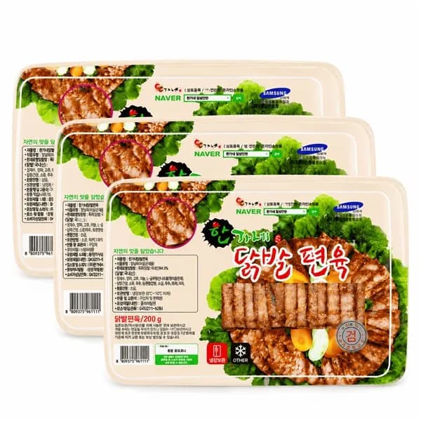 한가네 닭발편육 200g 6개