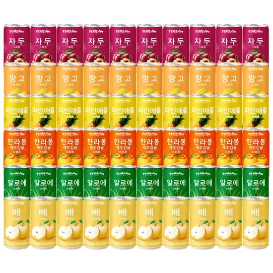 프레주 캔음료 혼합세트 175ml 60개