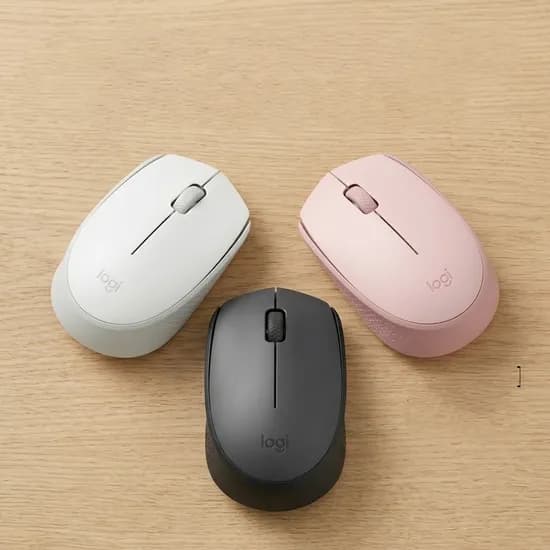 로지텍 무선마우스 M170, 블랙, 1개