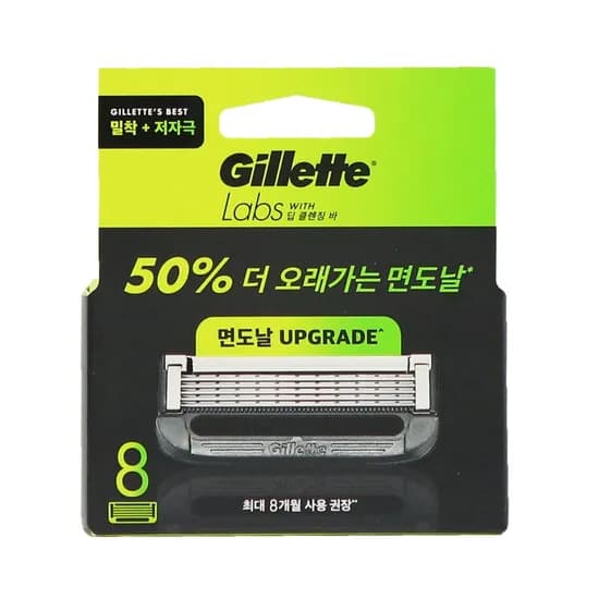 질레트 랩스 면도날 8입 1개