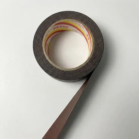 강력 접착식 가죽 수선 테이프 가죽 패치, 다크브라운, 1개