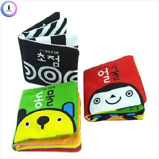 아기 헝겊 초점책 사운드북, 1개