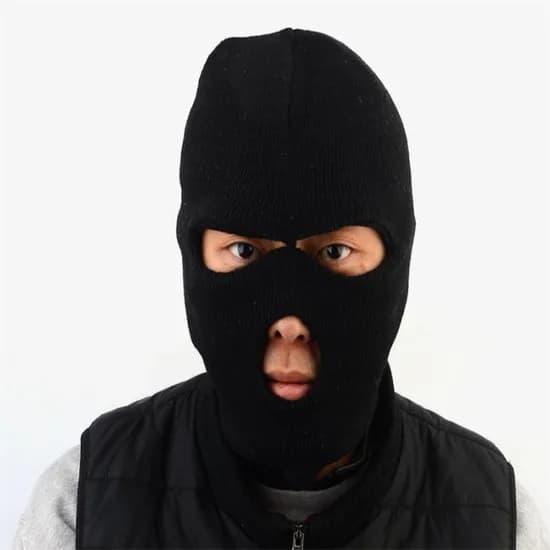 검정 복면 모자 기본 1개