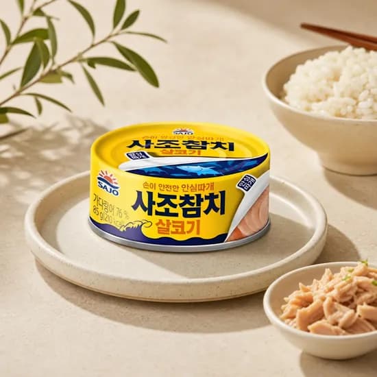 사조 살코기참치 안심따개 100g 10개