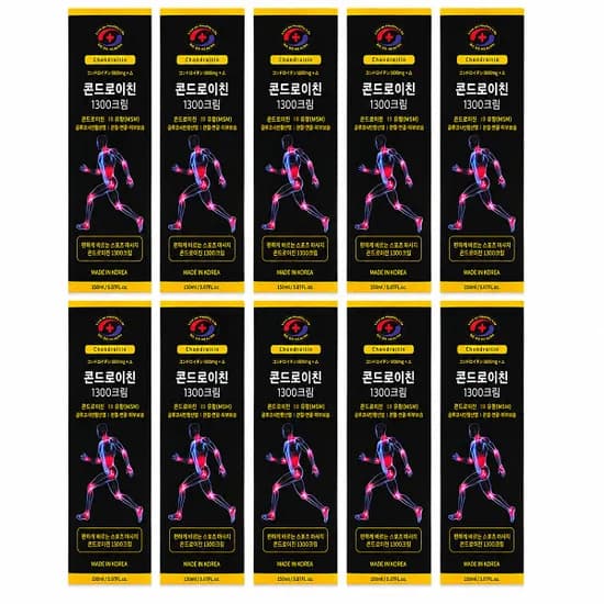 닥터킴스 MSM 콘드로이친 1300 마사지크림 150ml 10개
