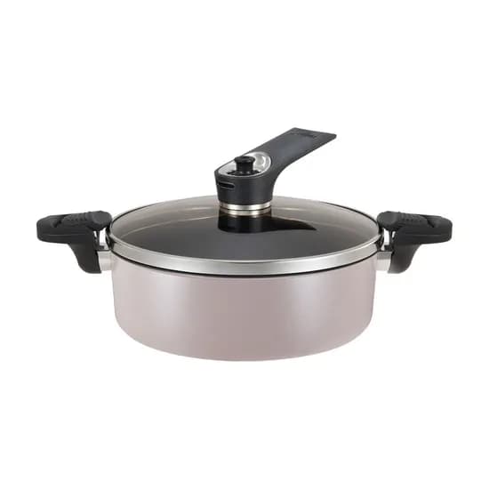진공 저압냄비 전골 베이지 24cm 1개