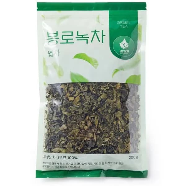 대한다업 봉로녹차 엽차 200g 1개 9,000원
