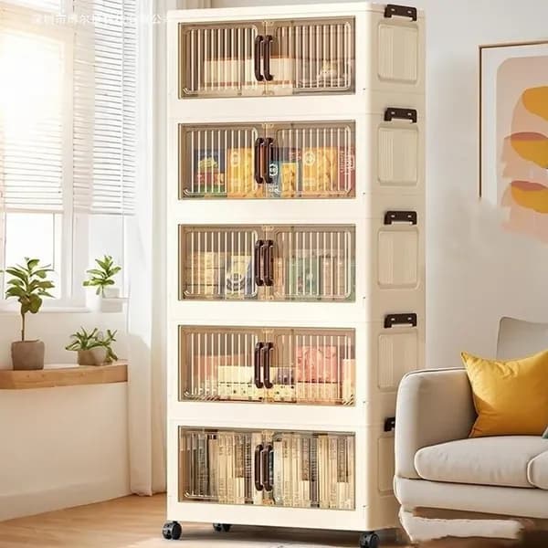 대형 접이식 5단 이동식 폴딩 수납박스 50cm 1개 47,800원